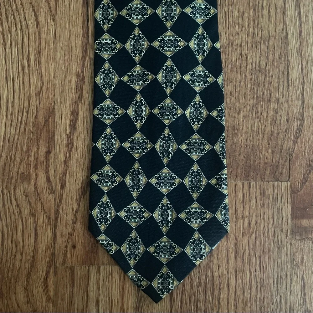 Valentino Cravatte silk tie hand made in Italy - Picture 3 of 13